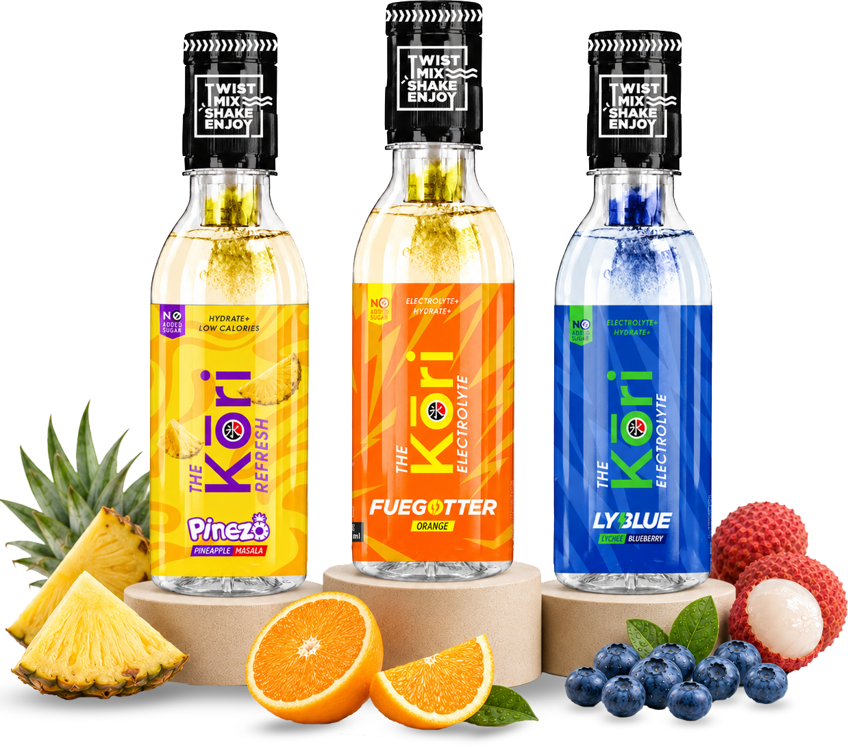 Real drinks.
Honest ingredients.